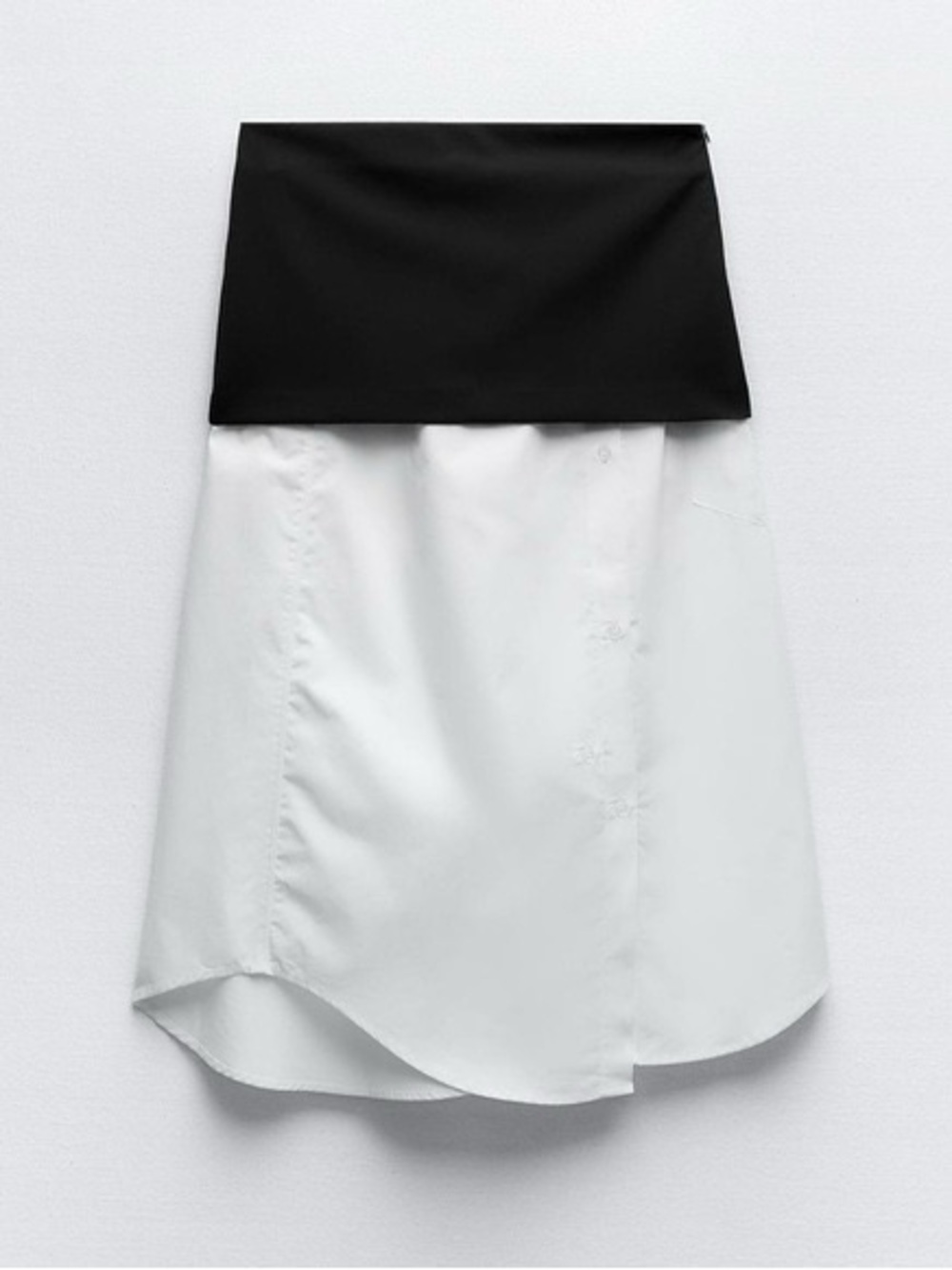 Zara Midi A-Line Skirt Size XS